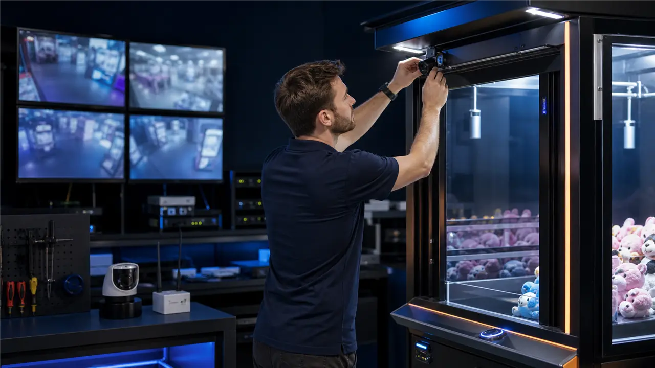 High-Definition Arcade Camera Sensor Focal Length and Color Calibration