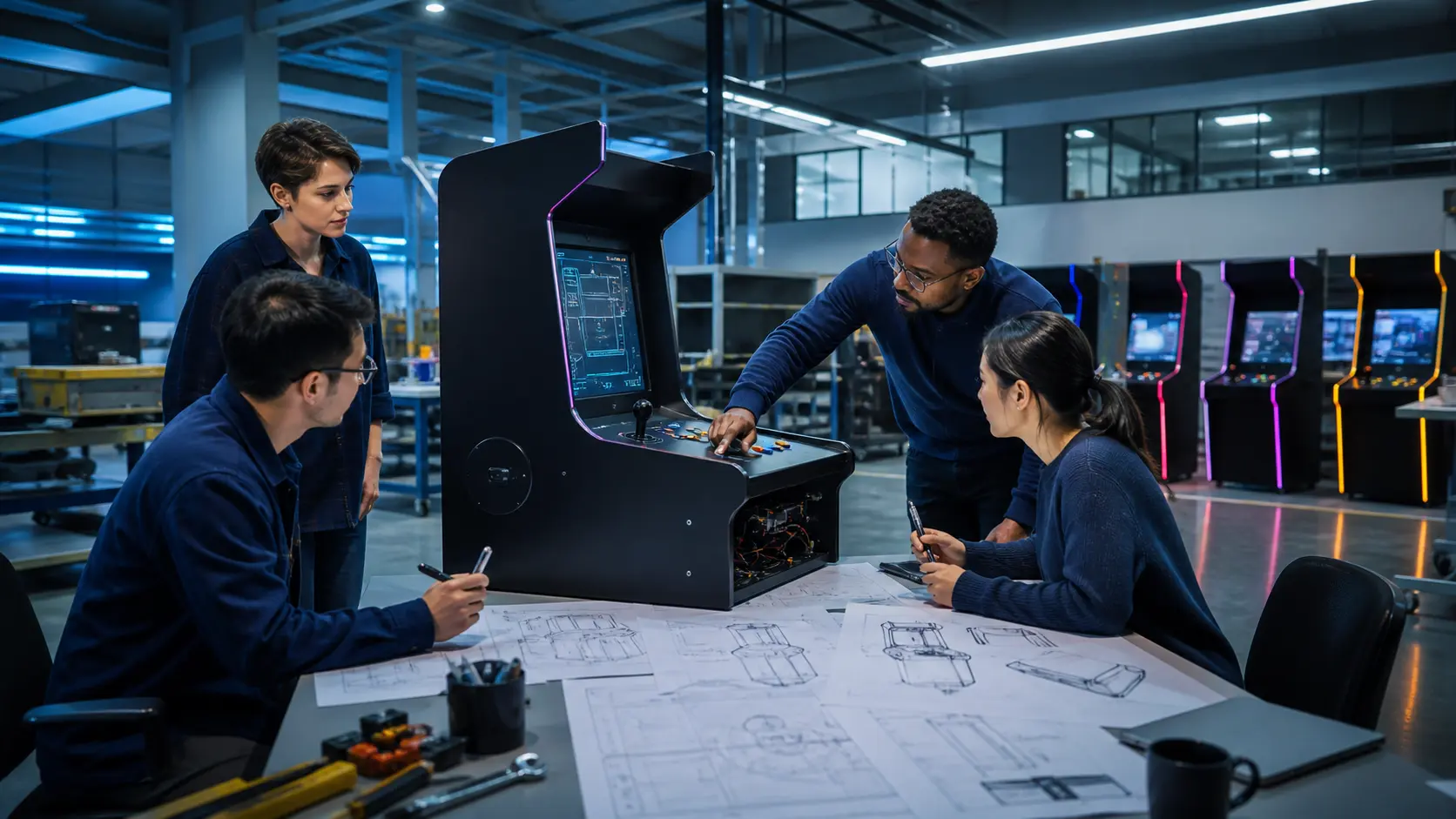 Senior Arcade Hardware and Software Engineering Team Technical Review
