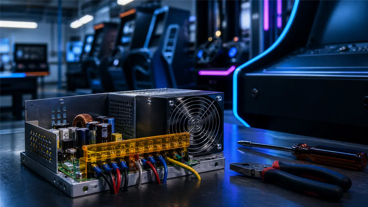 Multi-Rail Industrial Power Supply Voltage and Thermal Testing