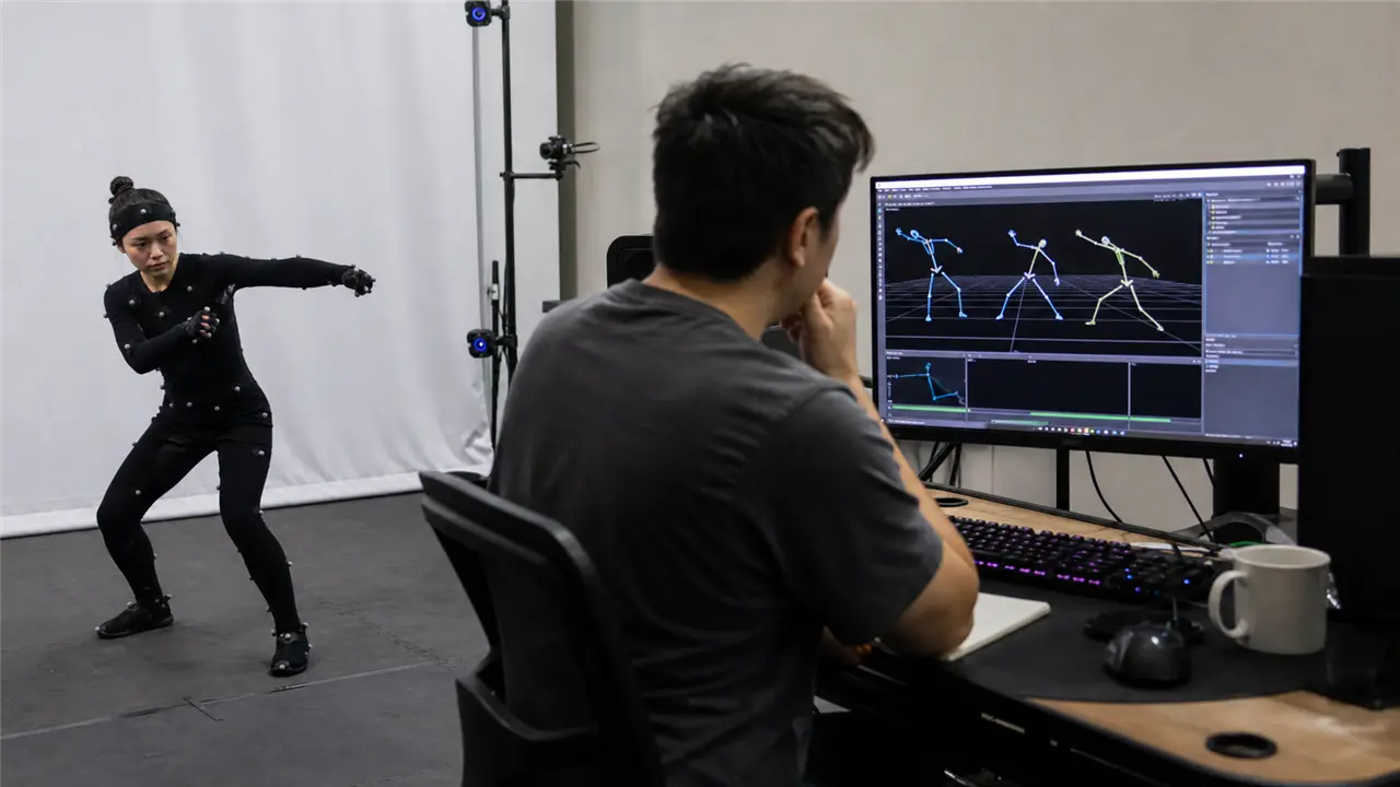 Professional Game Animation Capture and Character Rigging Studio