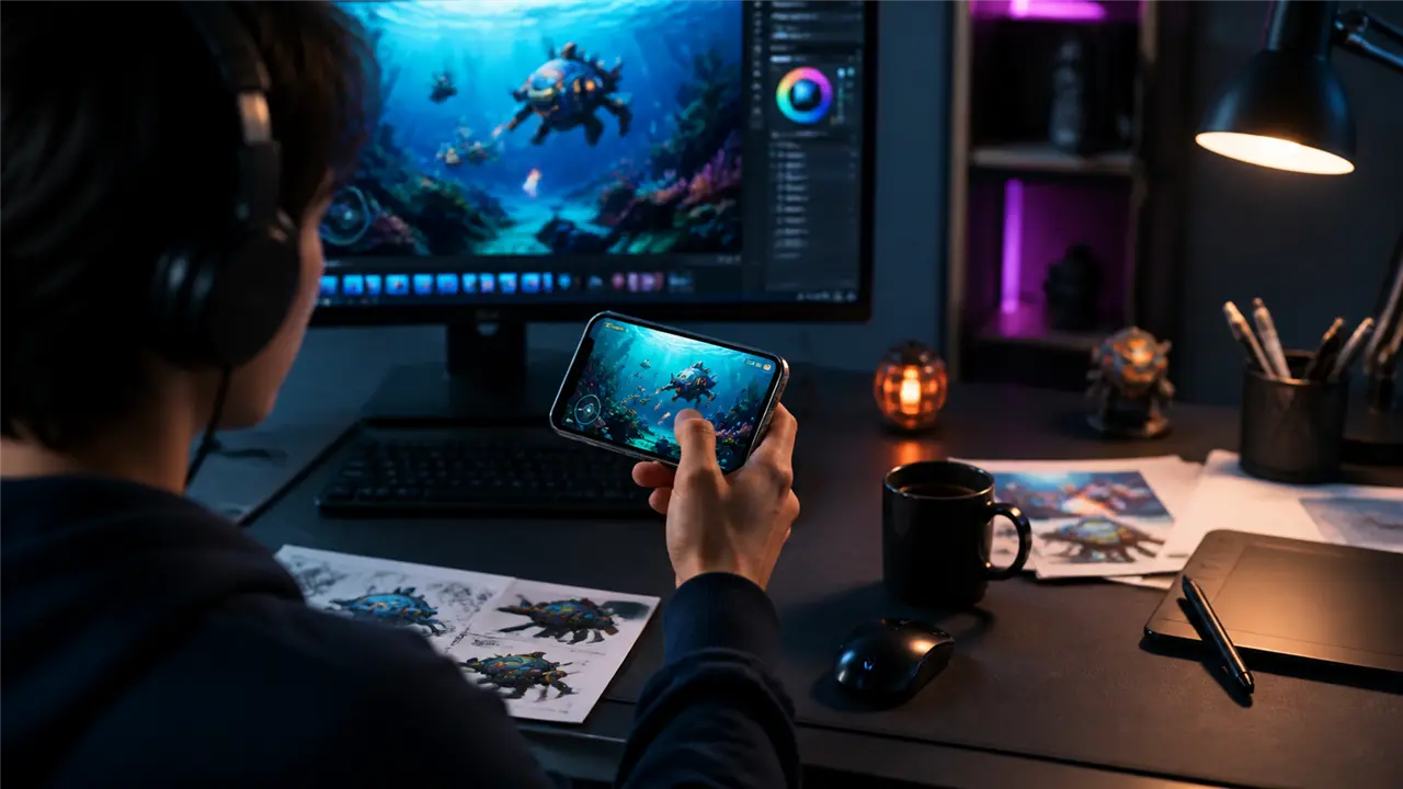 Responsive Mobile and Tablet Game Touch Interaction Testing